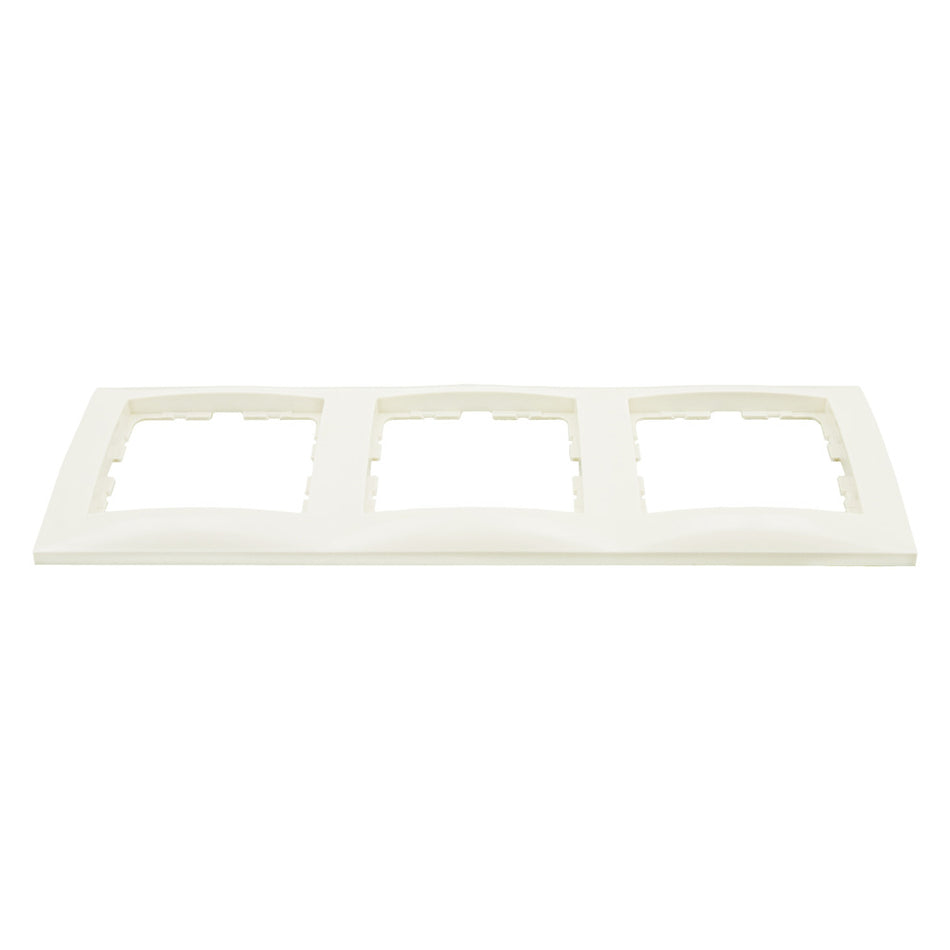 Berker Afdekraam S1 Inbouw 3-Voudig Polarwit-759563