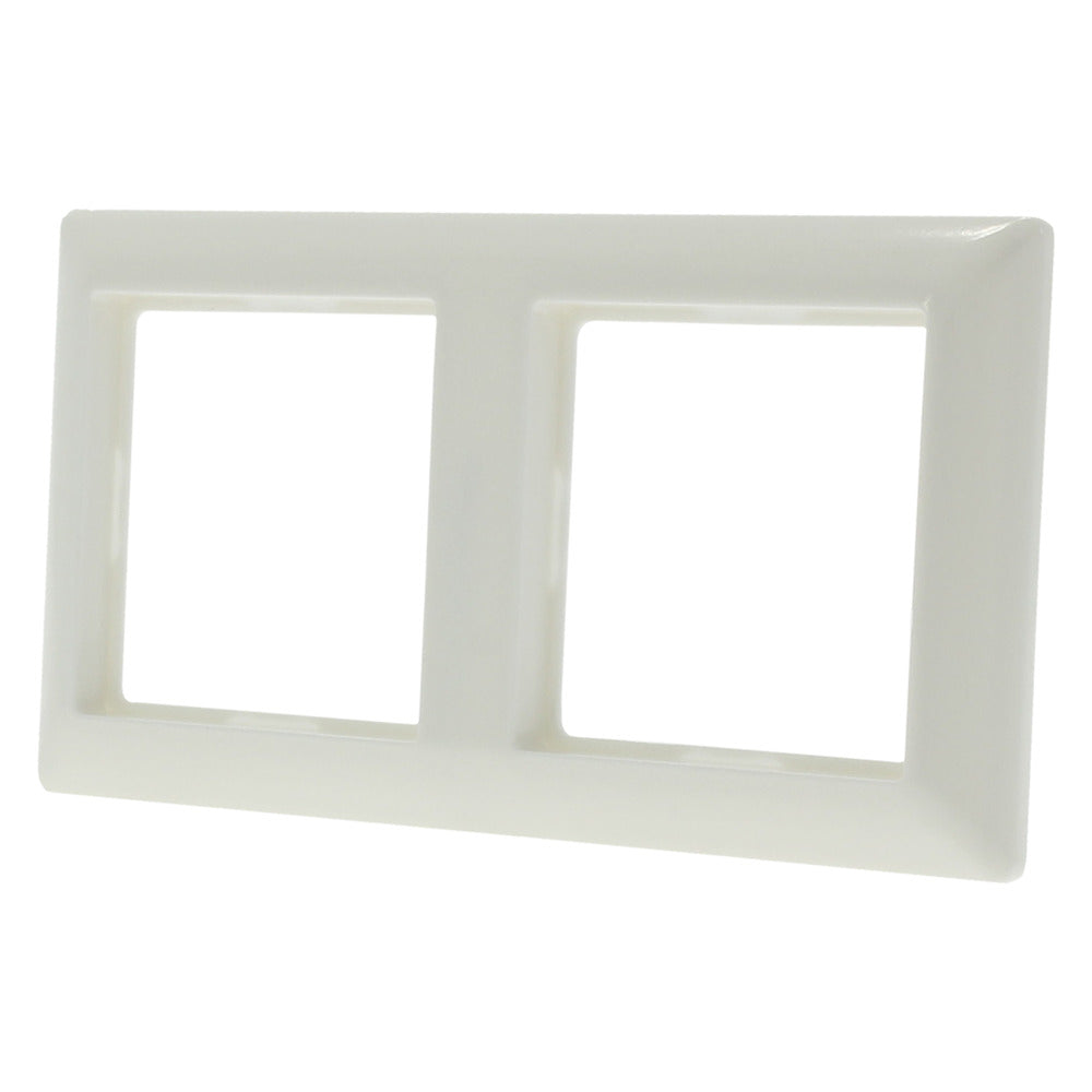 Jung Afdekraam AS500 Inbouw 2-Voudig Polarwit-759584