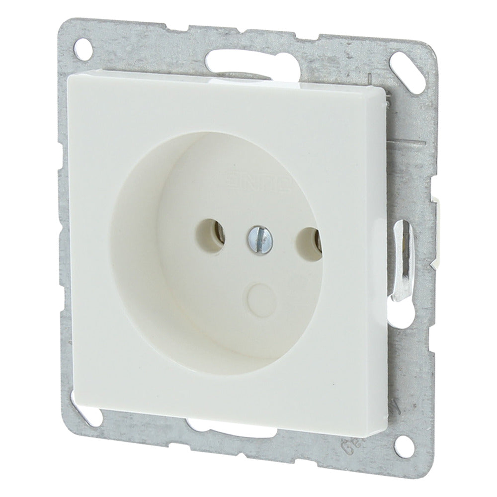 Jung Contactdoos AS500 Inbouw 1-Voudig Polarwit-759590