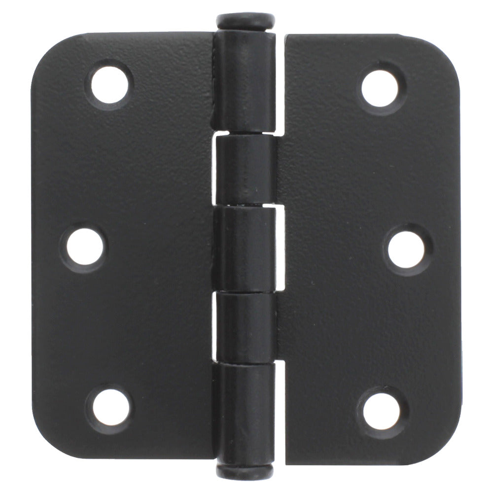 StarX Scharnier Rond Model Met Losse Pen Zwart 76x76mm 2stuks-759661