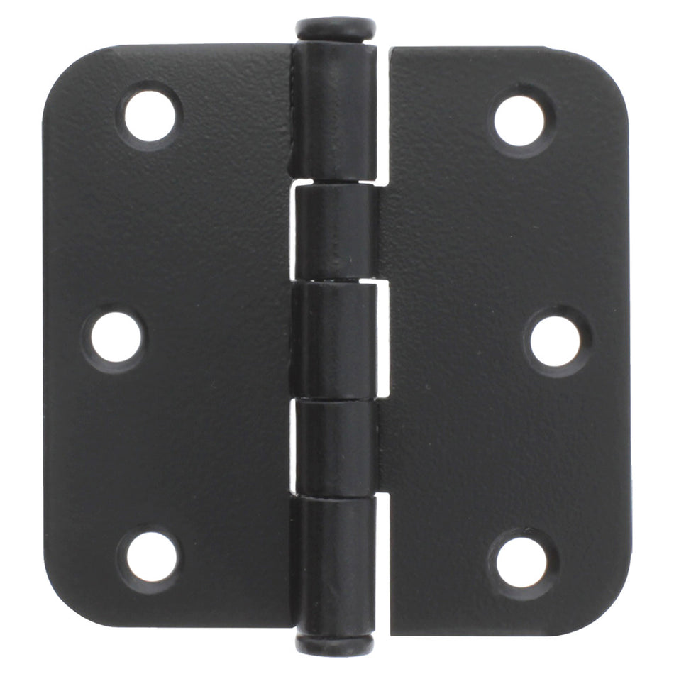 StarX Scharnier Rond Model Met Losse Pen Zwart 76x76mm 2stuks-759661