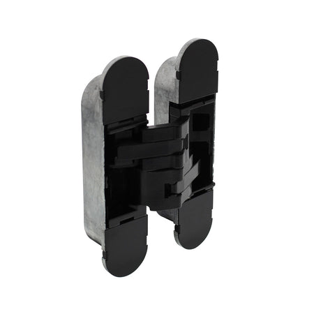 Intersteel Scharnier Zamac 130x30 3D Verstelbaar Binnenwerk  Zwart - Zwarte Afdekkappen-759691