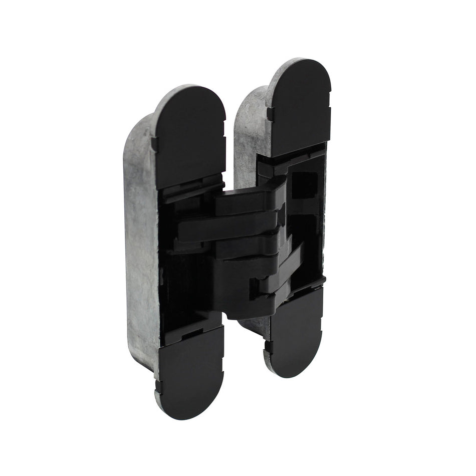 Intersteel Scharnier Zamac 130x30 3D Verstelbaar Binnenwerk  Zwart - Zwarte Afdekkappen-759691