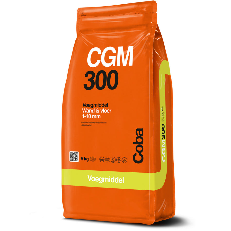 Coba CGM300 Voegmiddel Wand en Vloer Zandgrijs 5kg-759736