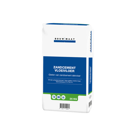 Bouwmaat Zandcement Vloeivloer 25kg-759738