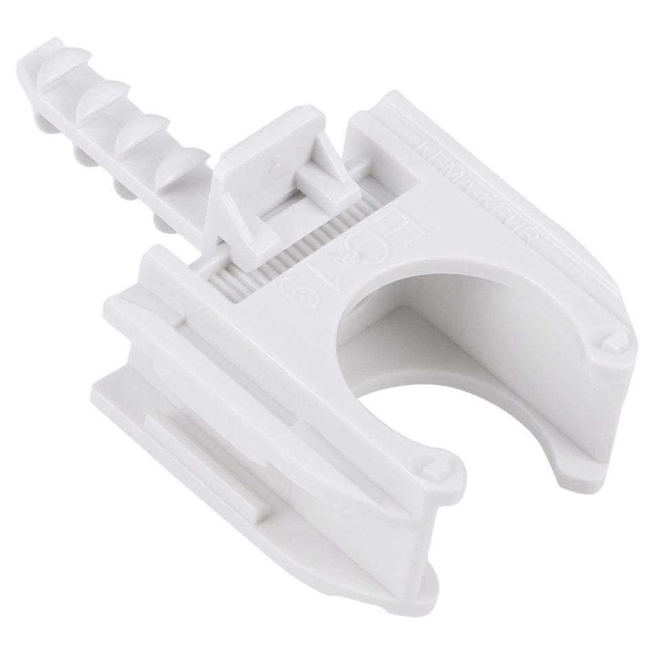 Buisclip Euro Wit 19mm 50st-759742