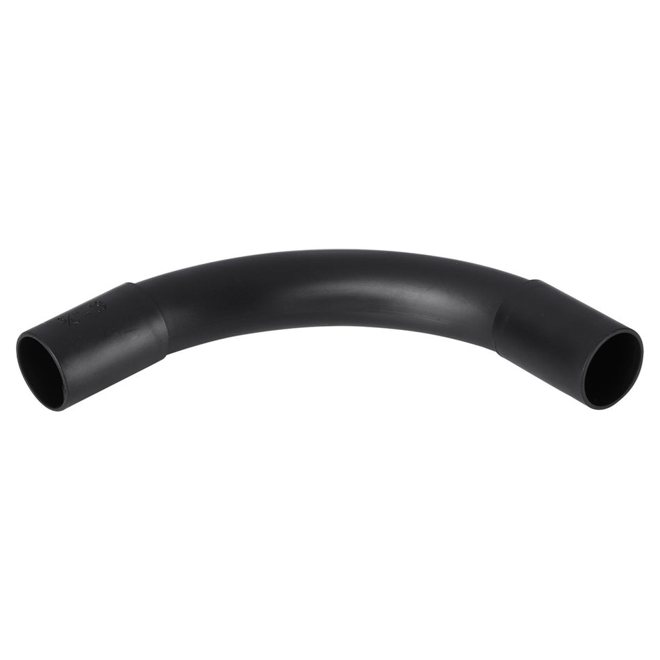 Pipelife Bocht pvc 3/4 zwart 3 stuks-759750