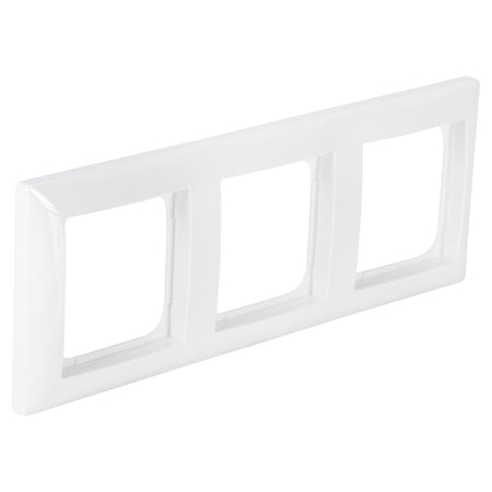 Busch-Jaeger Afdekraam Balance Inbouw 3-Voudig Polarwit-759835