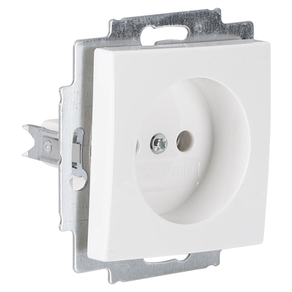 Busch-Jaeger Contactdoos Balance Inbouw 1-Voudig Polarwit-759836