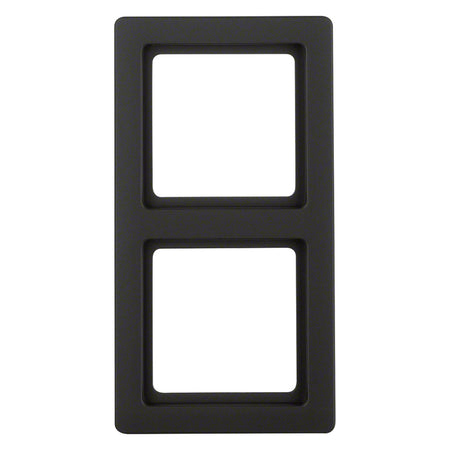 Berker Afdekraam Q1 Inbouw 2-Voudig Antraciet-759962