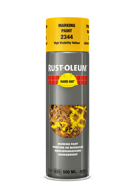 Rust-Oleum Markeerspray Geel 500ml-760039