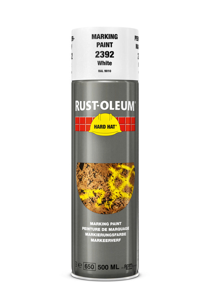 Rust-Oleum Markeerspray Wit 500ml-760041