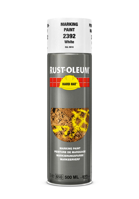 Rust-Oleum Markeerspray Wit 500ml-760041