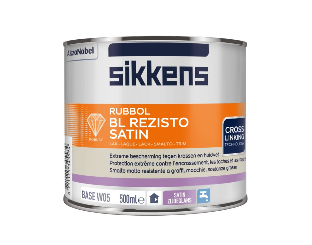 Sikkens Lak Rubbol BL Rezisto Satin Mengbasis N00 465ml-760046