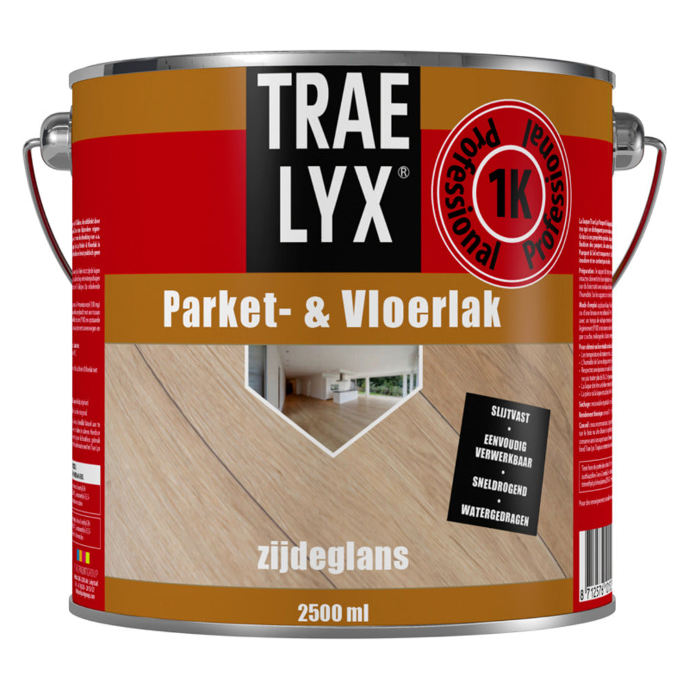 Trae Lyx Vloer- En Parketlak Zijdeglans 2,5L-760203