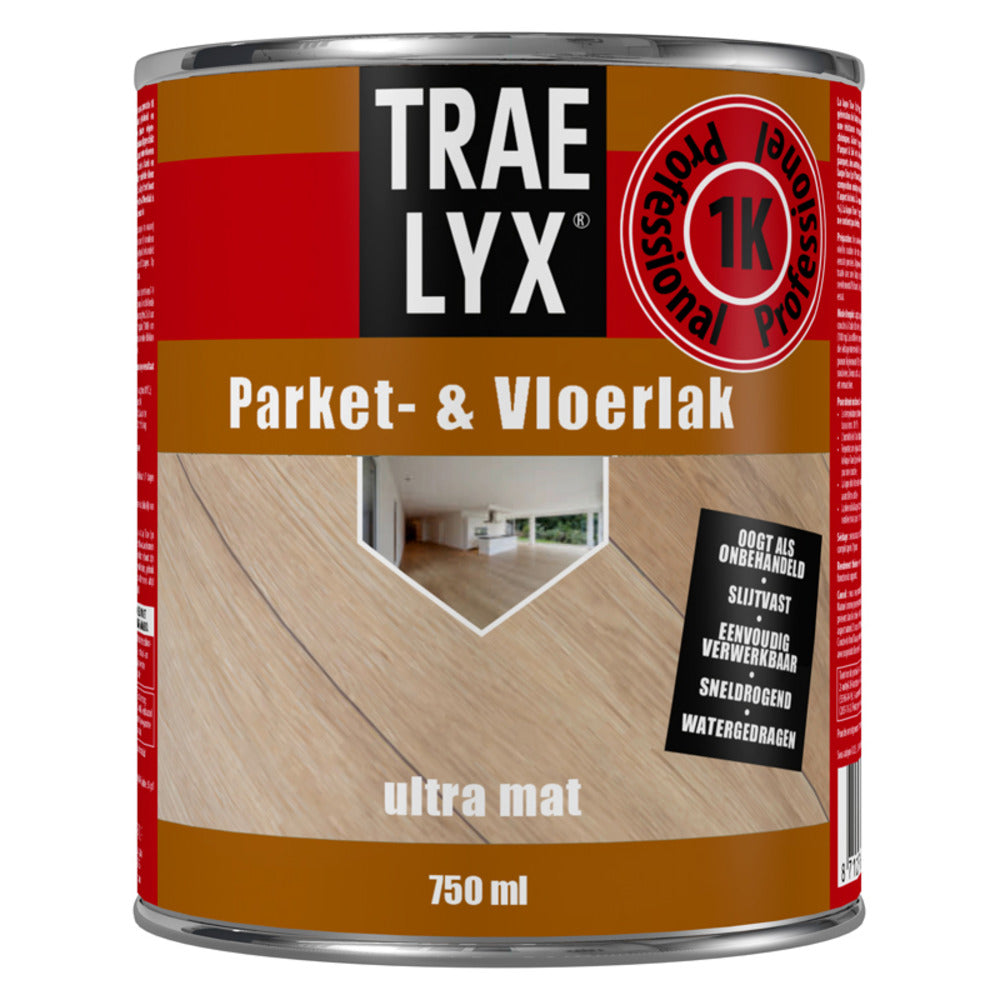 Trae Lyx Vloer- En Parketlak Ultra Mat 750ml-760211