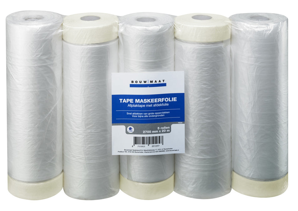 Bouwmaat Tape Maskeerfolie-760394