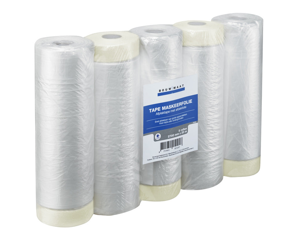 Bouwmaat Tape Maskeerfolie-760394