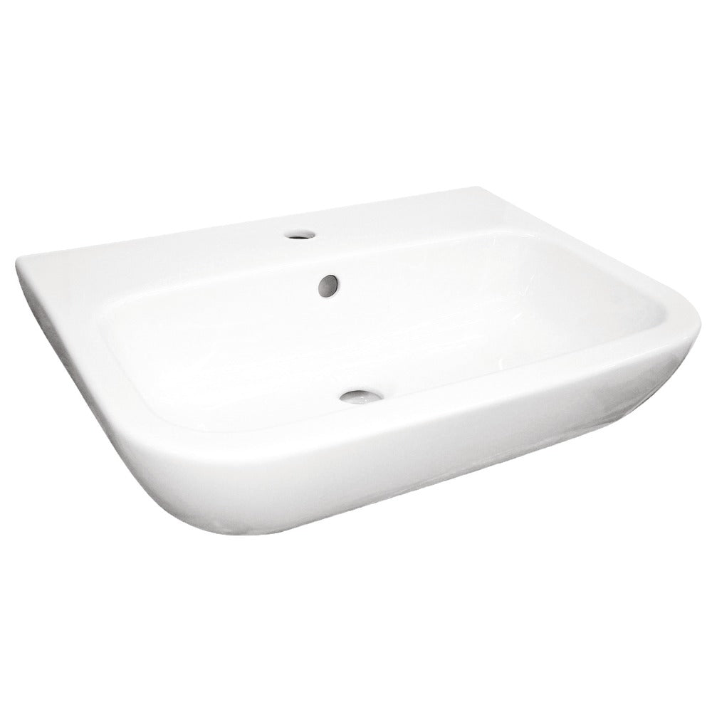 Plieger Brussel wastafel keramiek 60x45cm wit-760539
