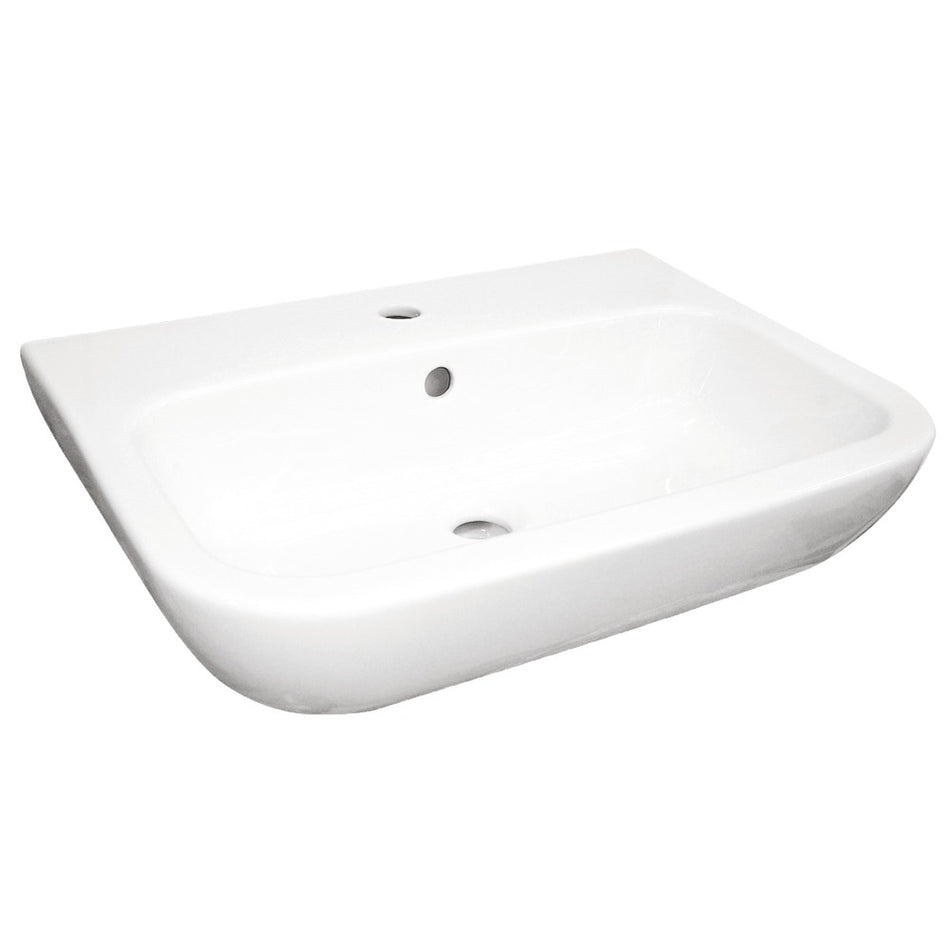 Plieger Brussel wastafel keramiek 60x45cm wit-760539