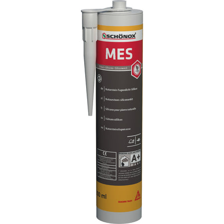 SCHÖNOX MES Siliconenkit Grafiet Natuursteen 300ml-760586