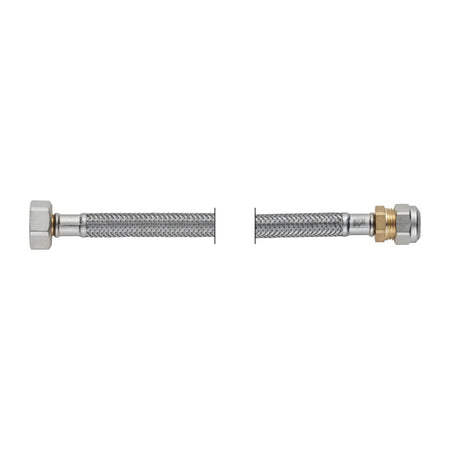 PROFLEX Slang flexibel 10 mm knelkoppeling x 1/2'' binnendraad DN8 lengte: 45 cm-761138
