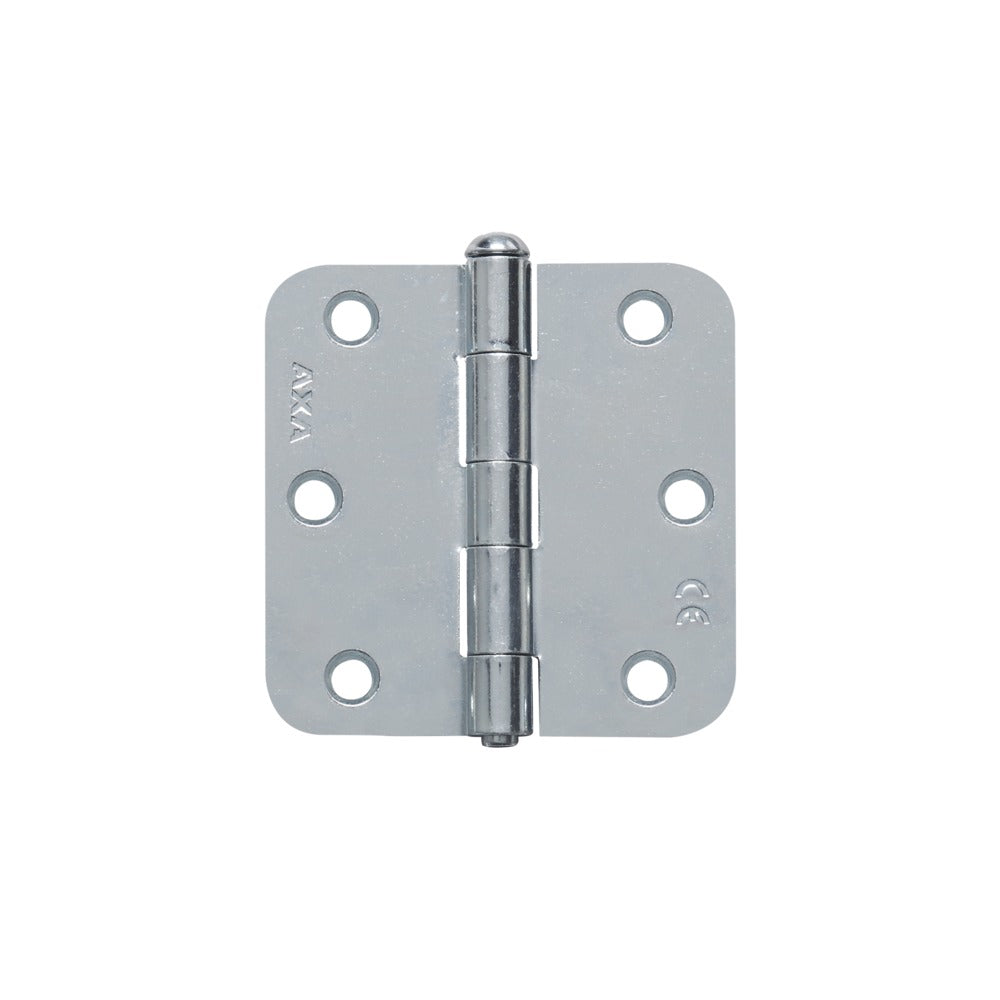 AXA Scharnier Ongelagerd Ronde Hoek Staal Topcoat 76x76mm-761227