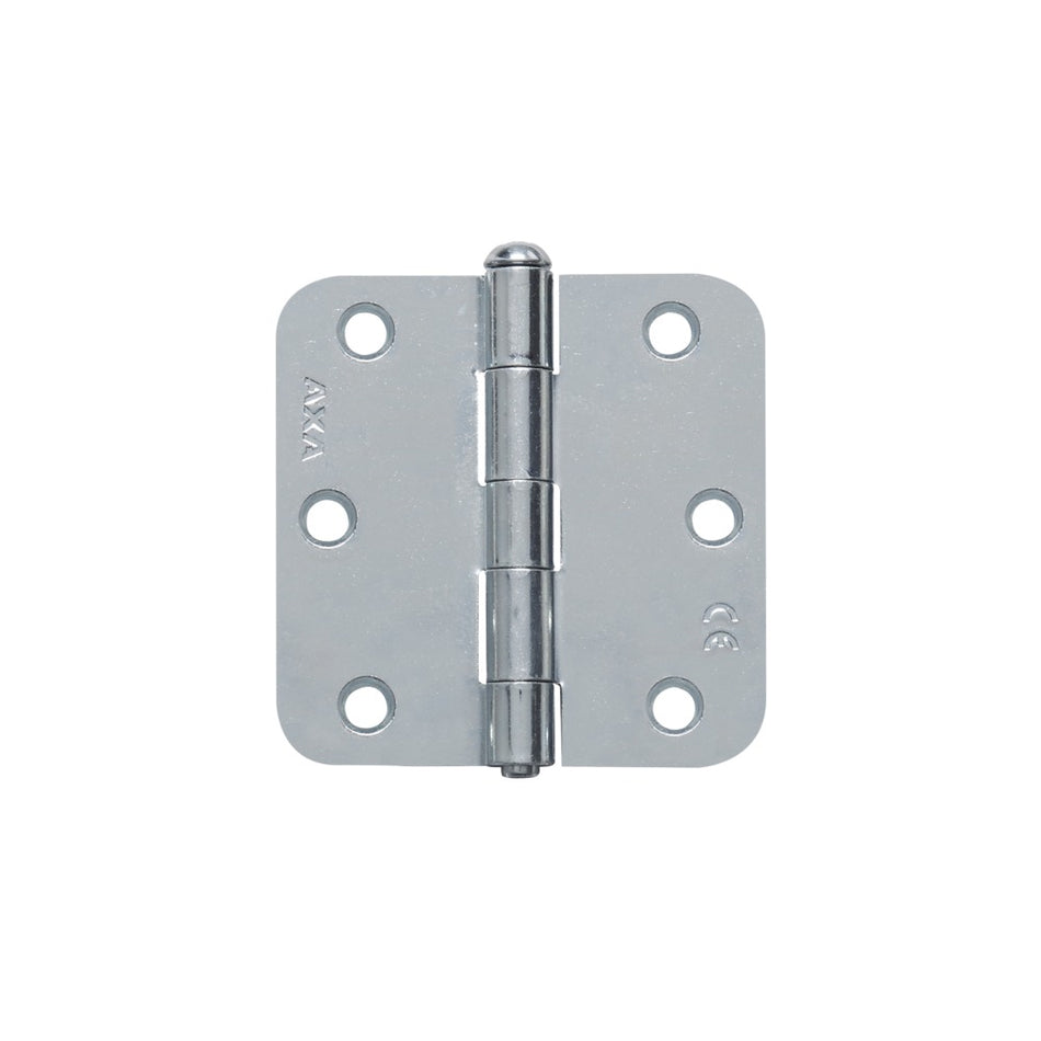 AXA Scharnier Ongelagerd Ronde Hoek Staal Topcoat 76x76mm-761227
