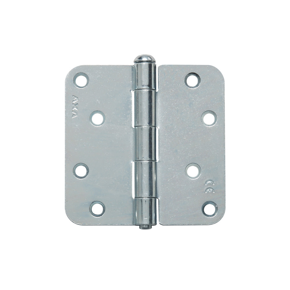 AXA Scharnier Ongelagerd Ronde Hoek Staal Topcoat 89x89mm-761228
