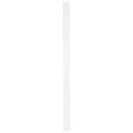 Plint MDF Wit Gelakt Kwartrond RAL 9003 12x119x2440mm FSC Mix 70%-764681