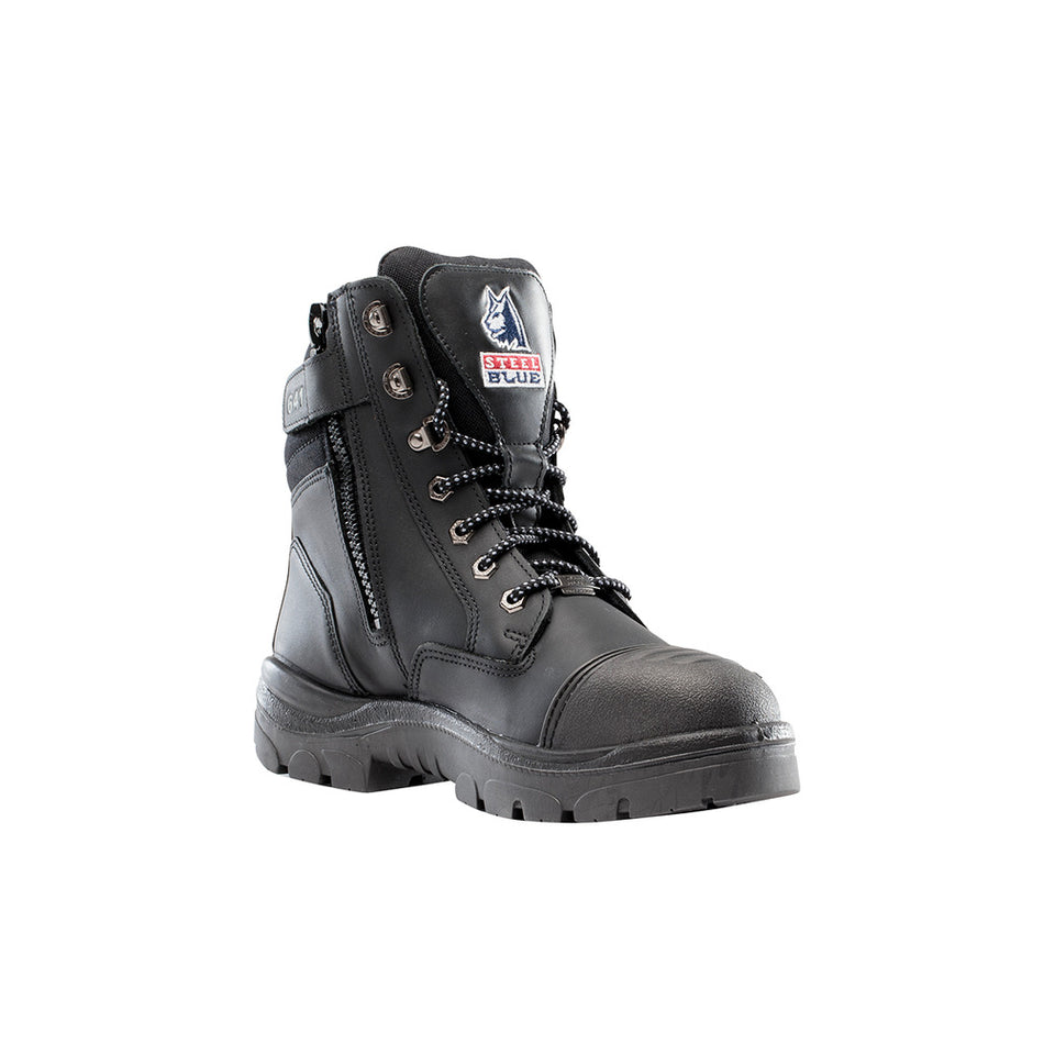 Steel Blue Veiligheidsschoen Southern Cross Zip S3 Zwart-767048