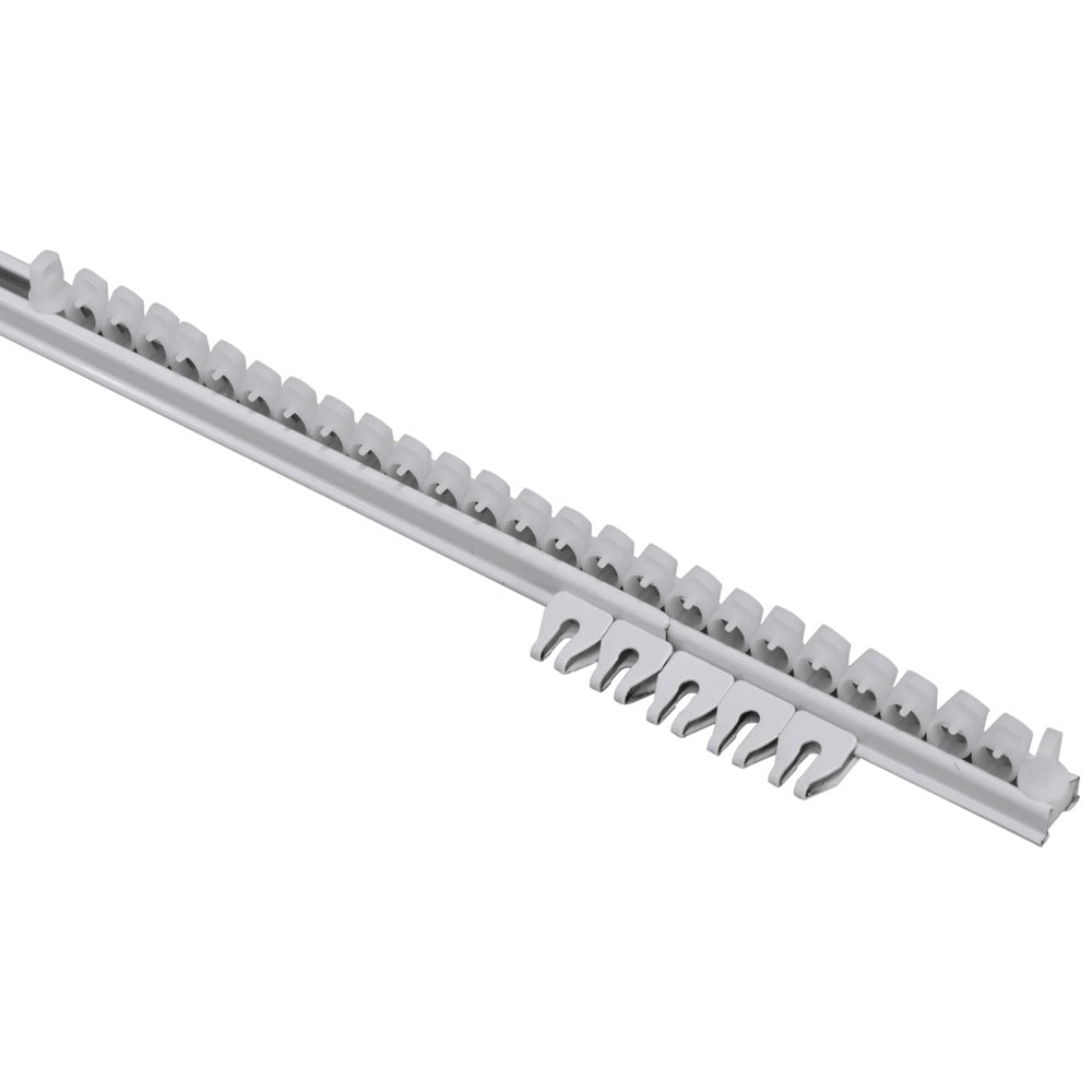 Intensions Gordijnrails complete set 210-400 cm PLUS rail wit-767165