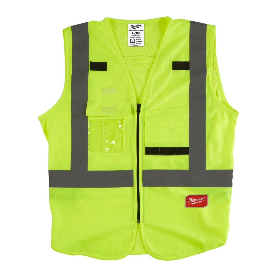 Milwaukee Veiligheidshesje Hi-Vis Klasse 2 Geel Maat L/XL-768676
