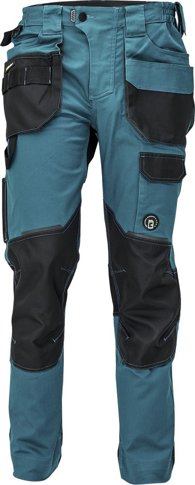 CERVA Werkbroek Dayboro Petrol Blauw Maat 54-768962