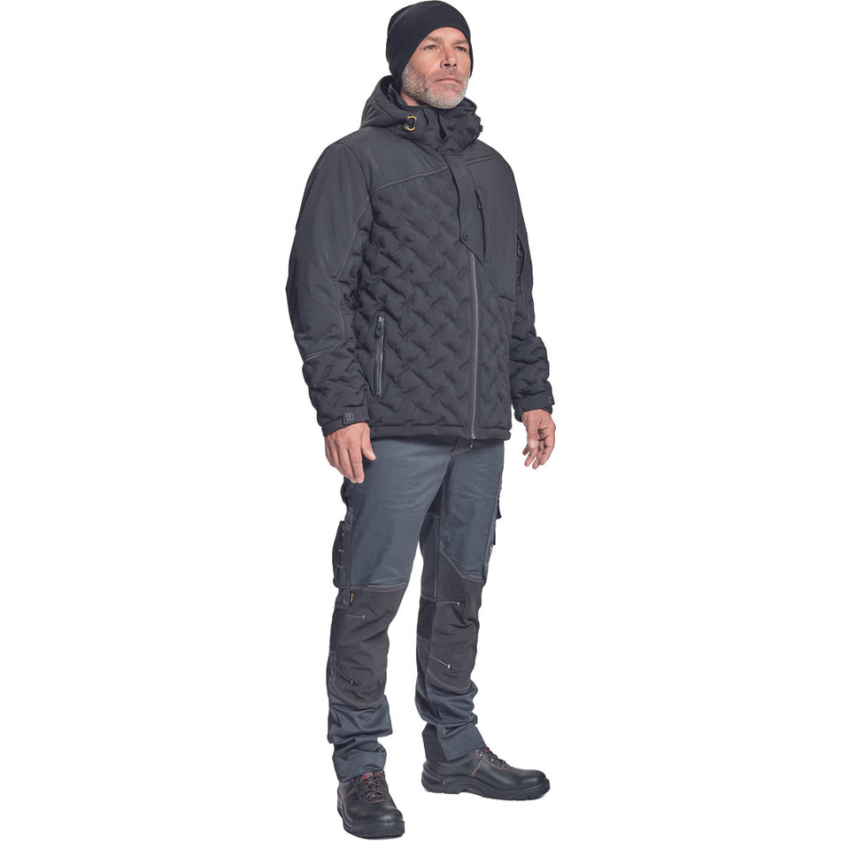 CERVA Parka Neurum Antraciet Maat M-769004