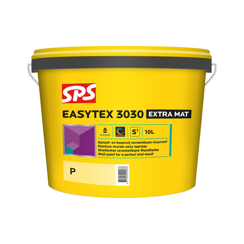 SPS Muurverf Easytex 3030 Extra Mat Wit Basis P 10L-769744