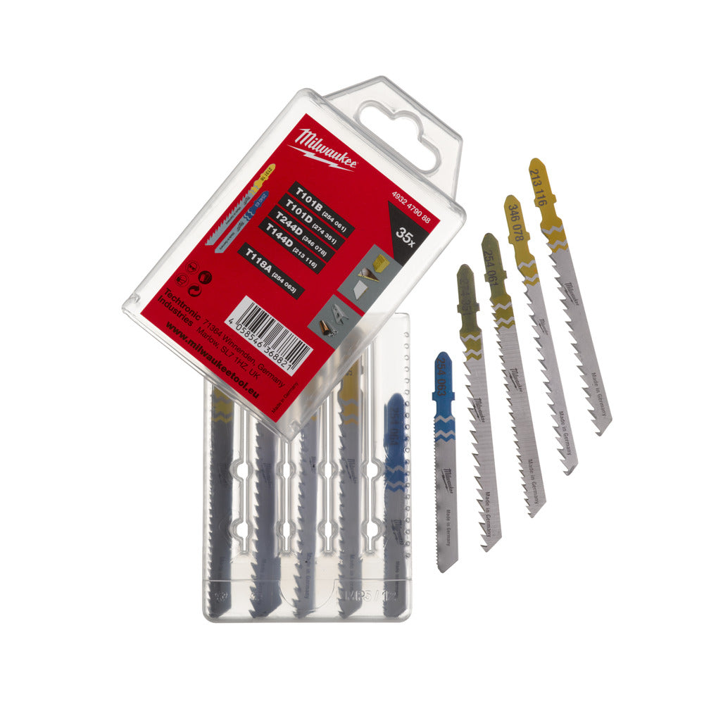 Milwaukee Decoupeerzaagbladenset Voor Hout En Metaal 35st-770059
