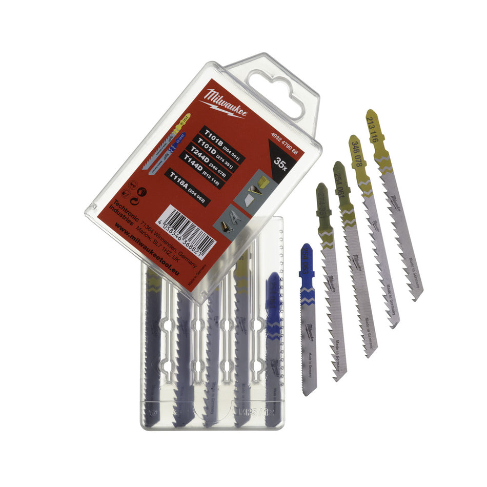 Milwaukee Decoupeerzaagbladenset Voor Hout En Metaal 35st-770059