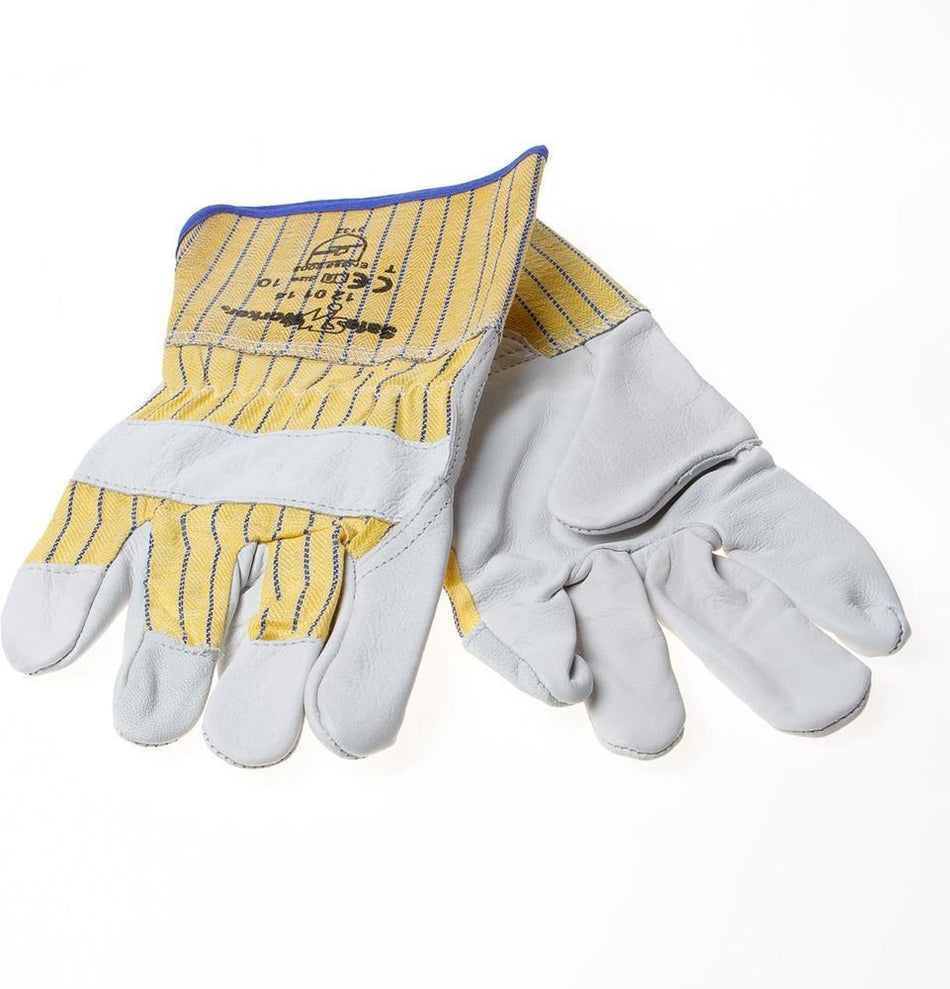 Safeworker Werkhandschoenen GOUWE Rundnerf Grijs/Geel Maat 10/XL-771260