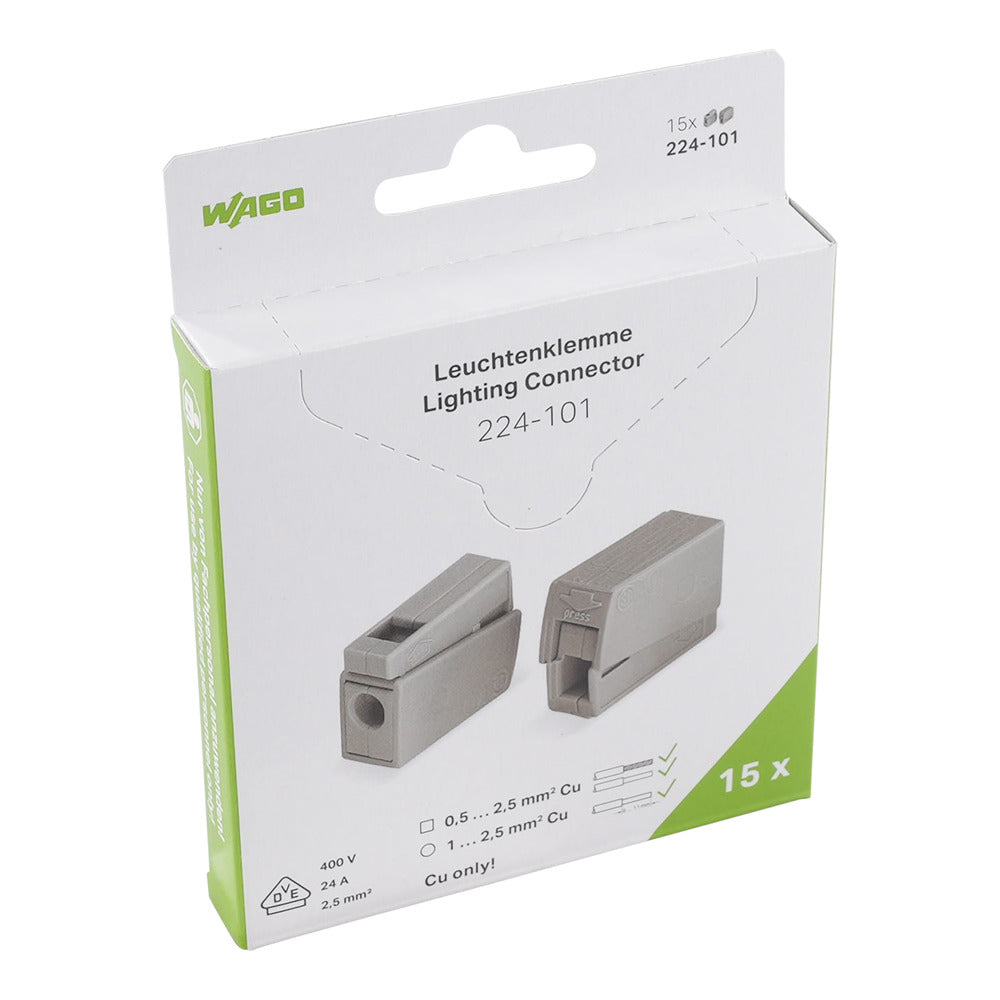 Wago Kroonklem 2,5mm² grijs-771288