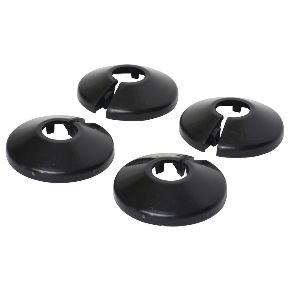 SaniFit Buisrozet CV Zwart 22mm 4st-771313