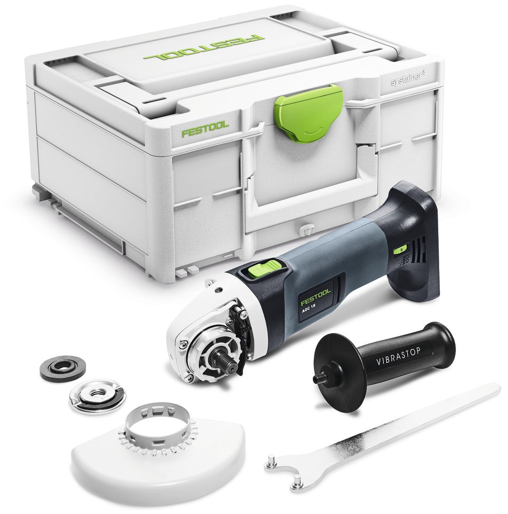 Festool Accu Haakse Slijper AGC 18-125 EB-Basic-771325