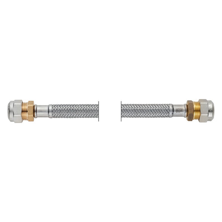 Proflex Flexibele slang DN8 knelkopp. 1-delige tweezijdig 3/8" / 10 MM X 3/8" / 12 MM 30 CM-771404