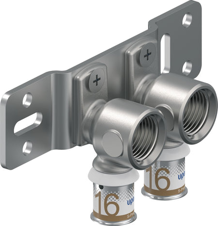 Uponor S-Press Plus Radi pers montageplaat 16mm x 1/2" binnendraad-771452