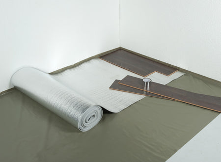 Isofoam ondervloer PE-schuim 15 meter zilver 15 m2-771874