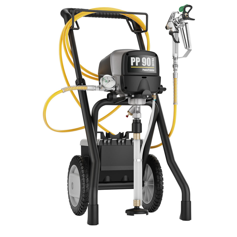 Wagner Airless Verfspuit PP 90 Extra Op Wagen Met HEA Tip-772157