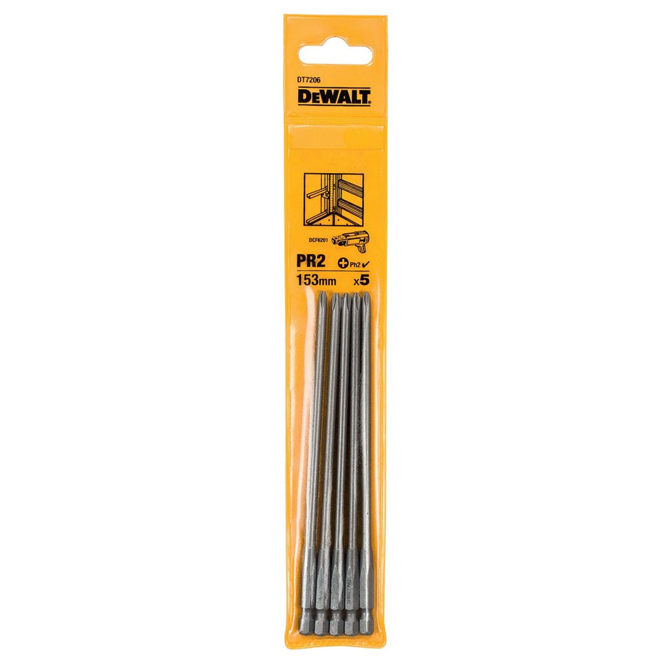 DeWALT DT7206 PR2 Schroefbit Voor DCF6201 5st-772251