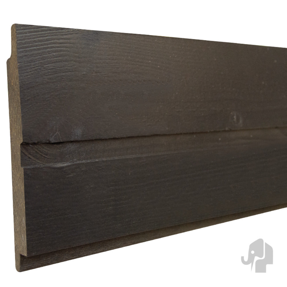 Channelsiding Rabatdeel Zwart 19x170x3000mm 70% PEFC-773253