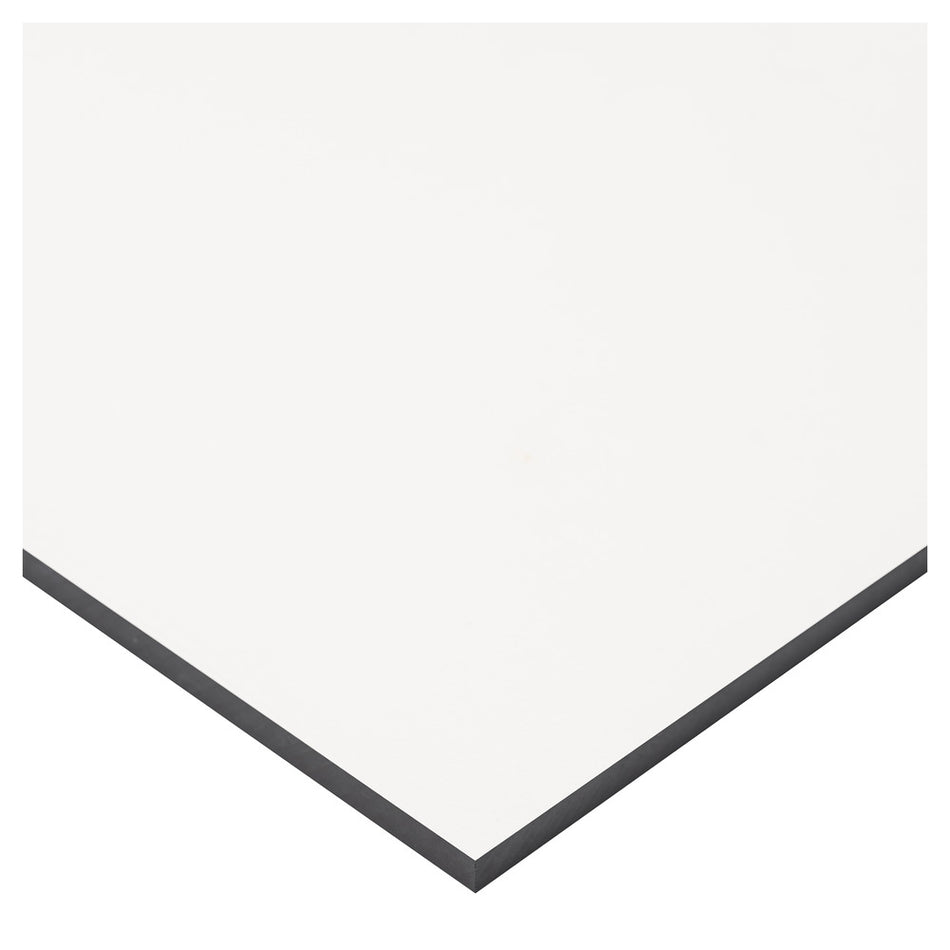 Unicompact Kunststof Plaat Zuiver Wit 2440x610x6mm FSC Mix 70%-773301