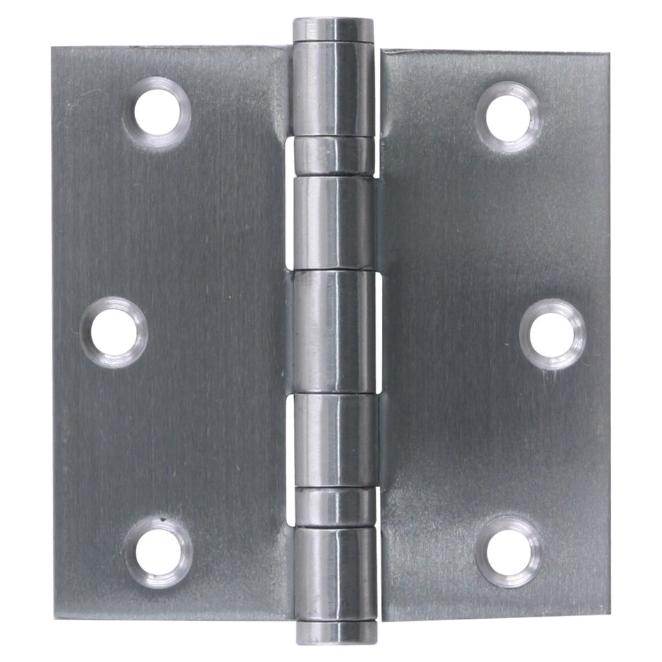 Bouwmaat RVS Kogelscharnier Rechte Hoek 76x76mm-773831